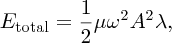 numbered Display Equation