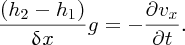 numbered Display Equation