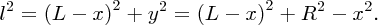 numbered Display Equation