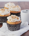 Pumpkin Cupcakes with Honey Buttercream