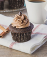 Dark Chocolate Cinnamon Cupcakes