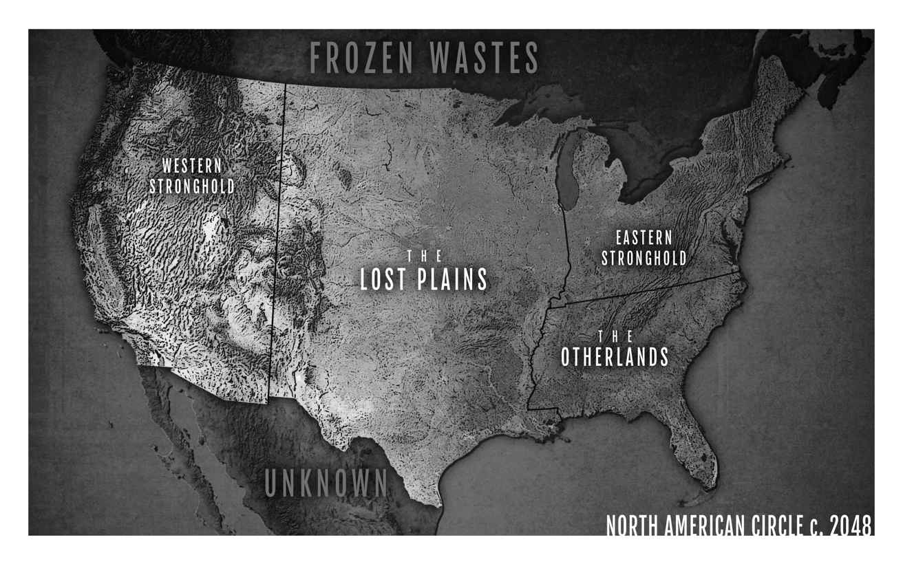 Map of the North American Circle