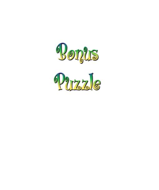 Bonus Puzzle