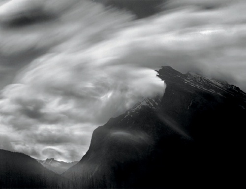 Clouds at Mt. Rundle