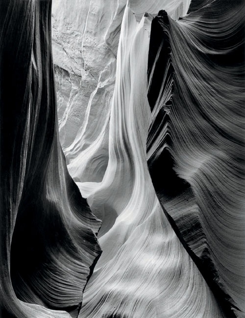 Wall with Two Ridges, Lower Antelope Canyon