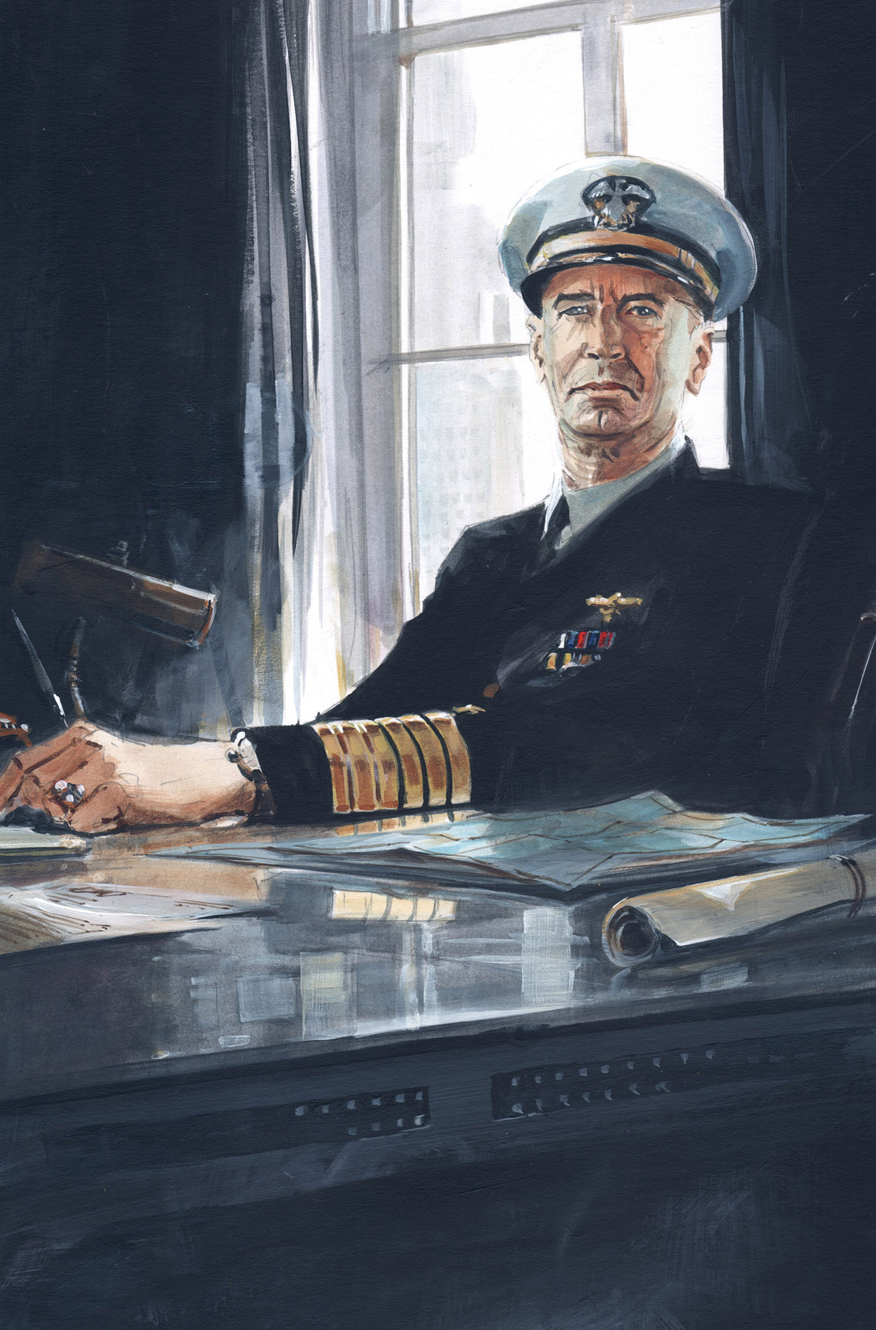 Admiral Ernest King.