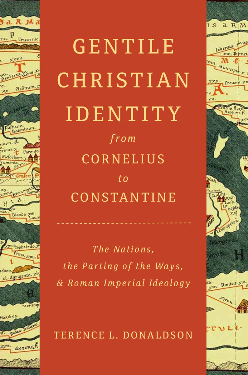 Front Cover of Gentile Christian Identity from Cornelius to Constantine