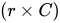 left parenthesis r multiplication cap c right parenthesis