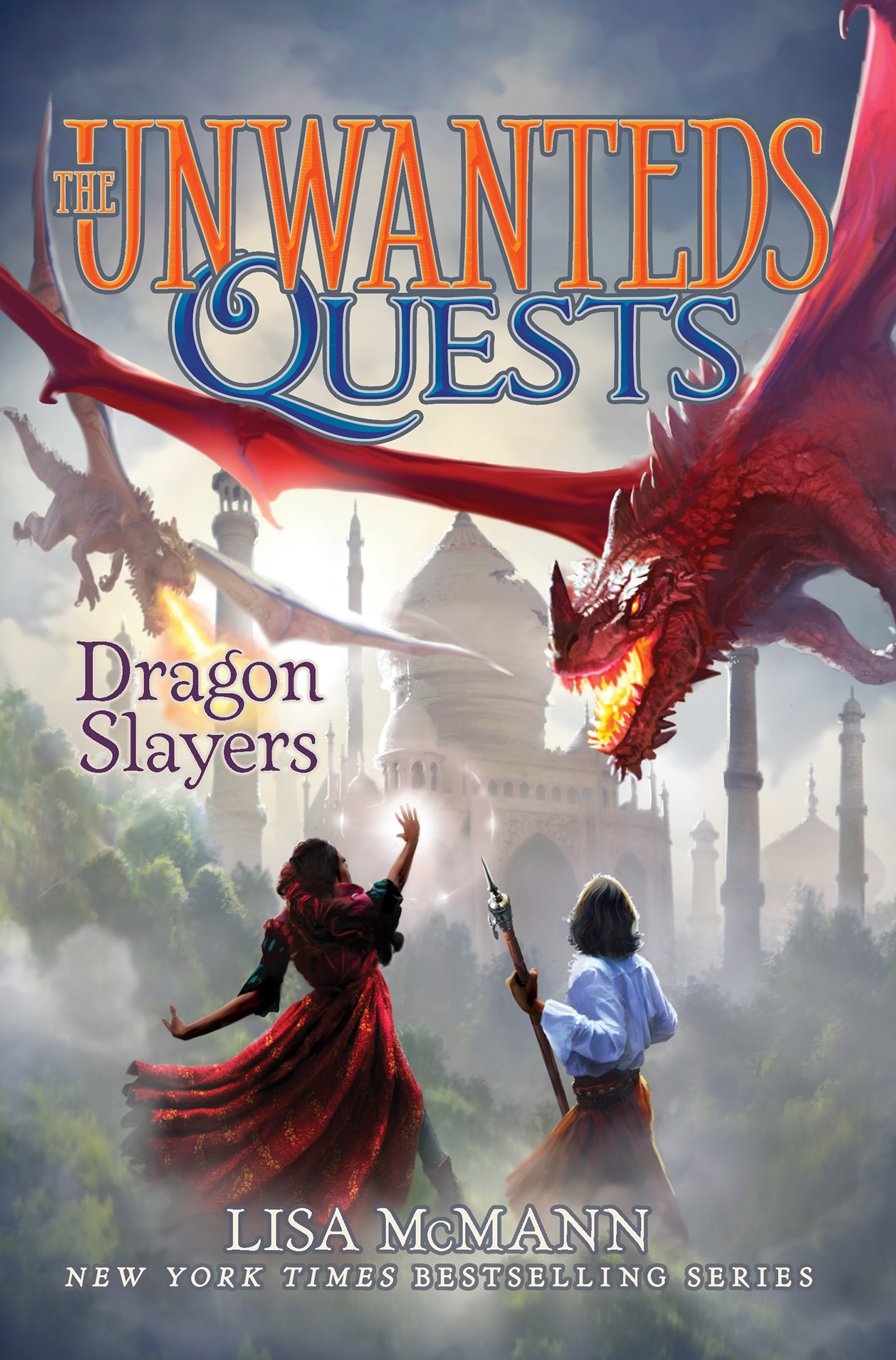 Cover: Dragon Slayers, by Lisa McMann