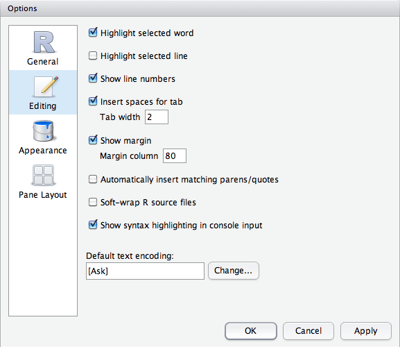 The Options dialog has the ability to turn off automatic matching of paired values