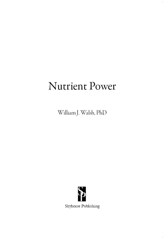 Title Page of Nutrient Power