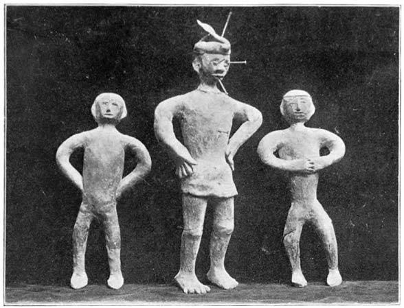 Plate 28.—Fig. 1. Wax Figures.