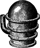 cast iron boiler with flange joints