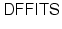 
$$\mathsf{DFFITS}_{\mathrm{}}$$
