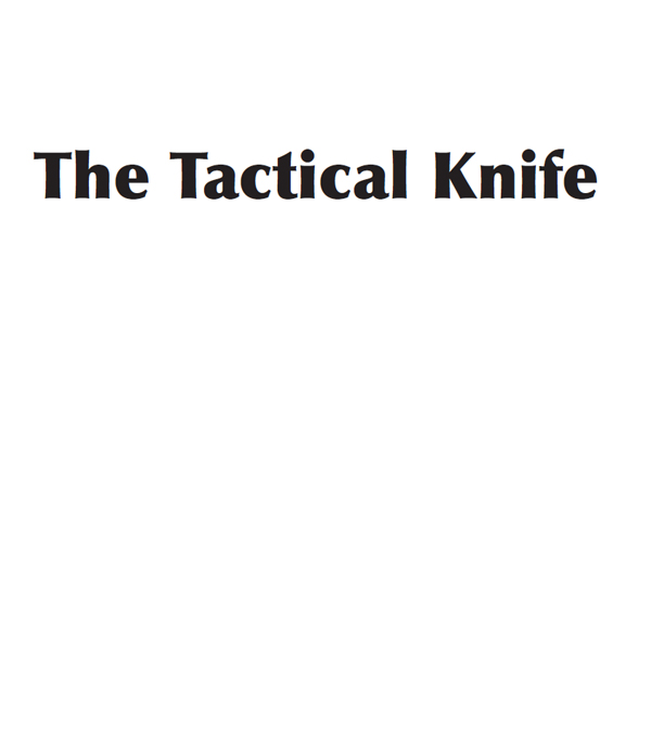 Half Title of Tactical Knife