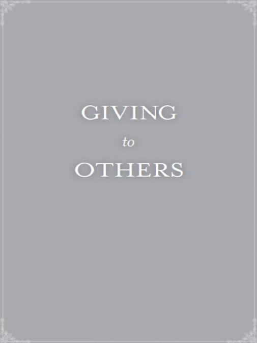 Giving to Others