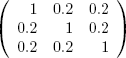 Extended Example: Generating a Covariance Matrix