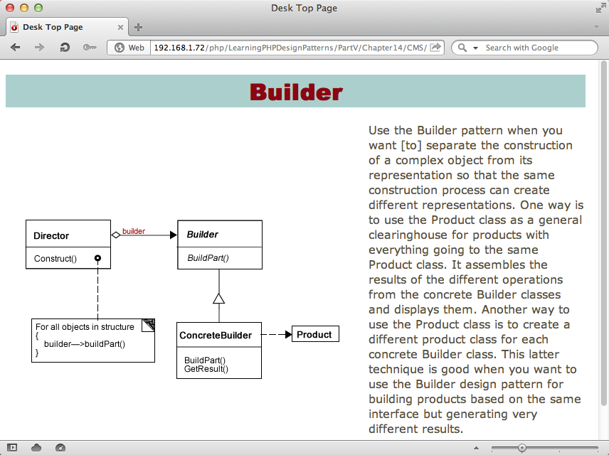 Desktop view provides ample padding for the image