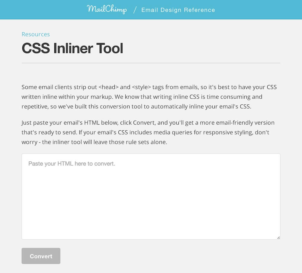 Css Inliner Tool