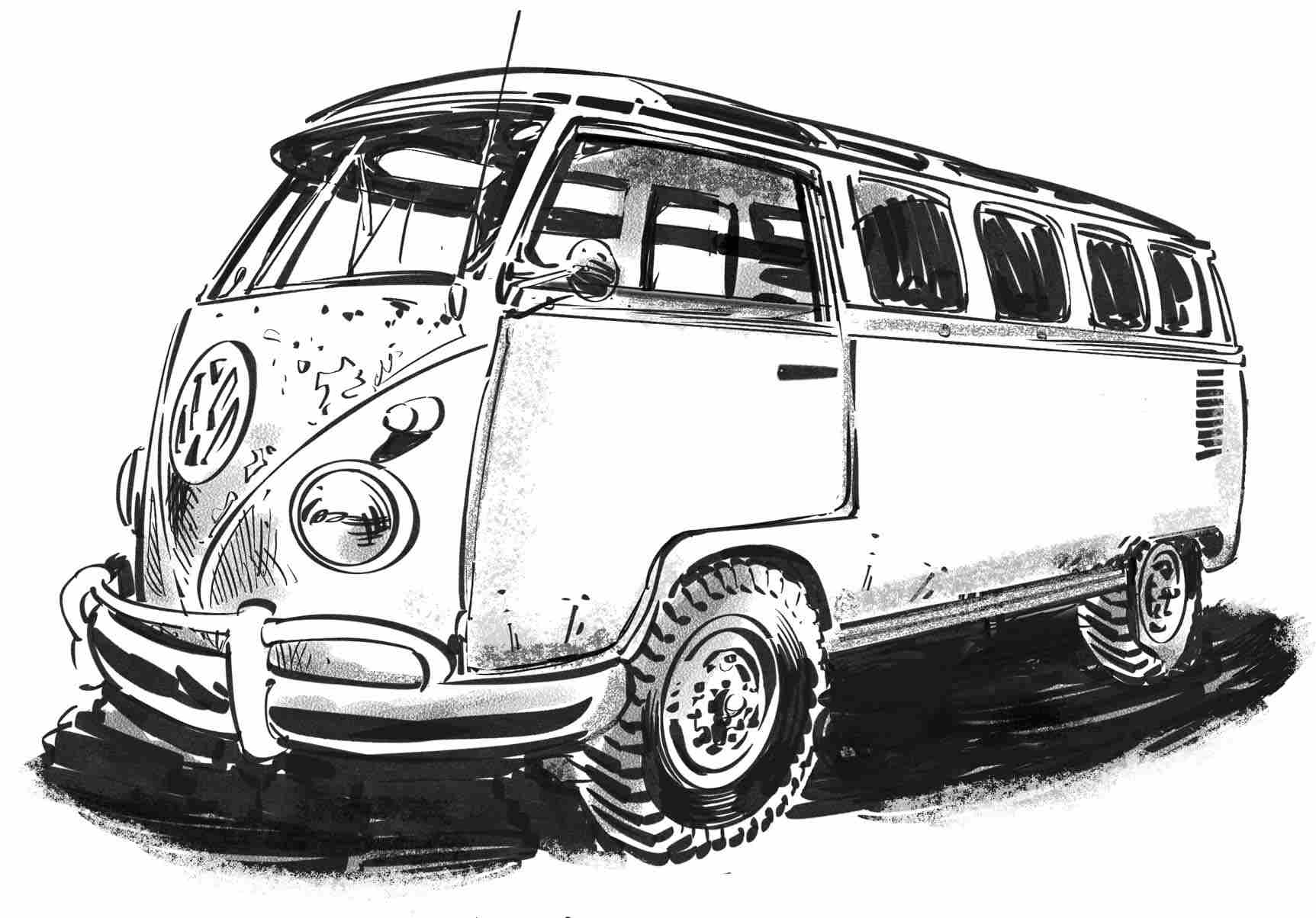 A VW bus