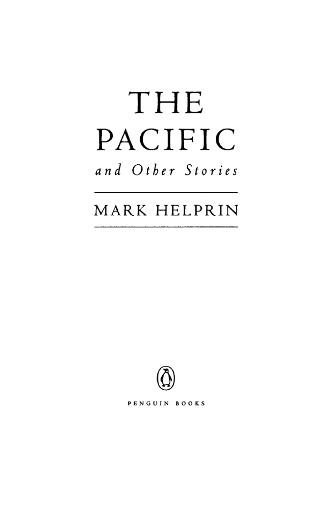 Cover image for The Pacific and Other Stories