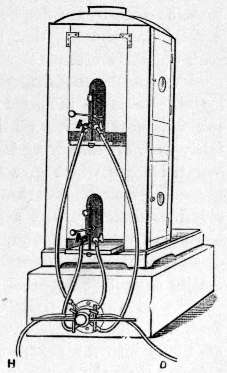 Fig. 44.--Connections for a Bi-unial Lantern