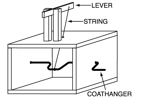 Simple crank lever construction