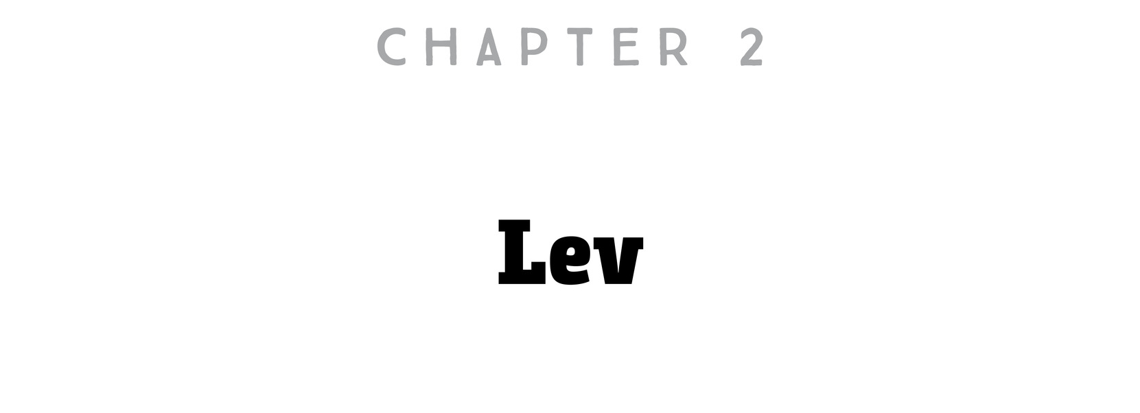 Chapter 2 Lev