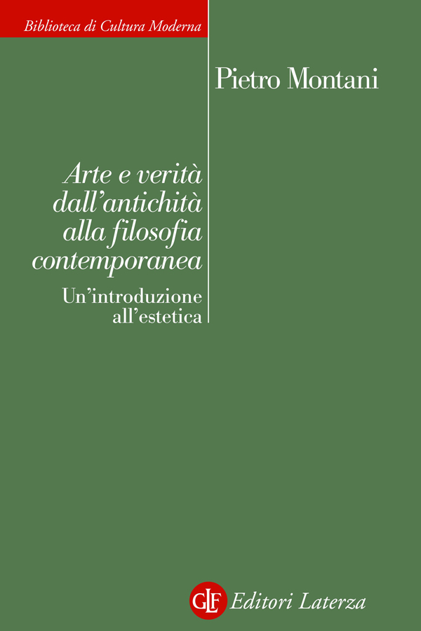 Copertina: Pietro Montani - Arte e verità dall'antichità alla filosofia contemporanea