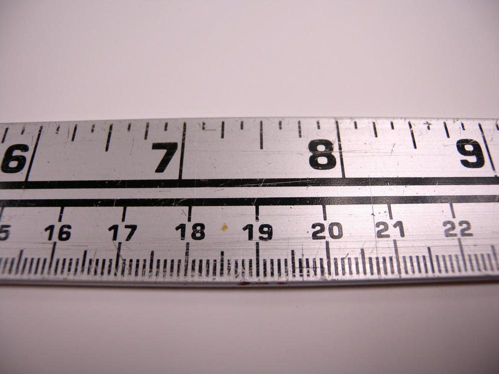 Some rulers feature both metric and standard measurement graduations.