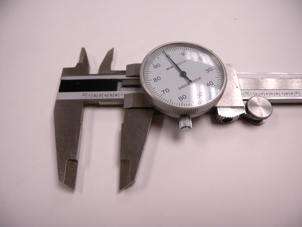 Dial caliper.