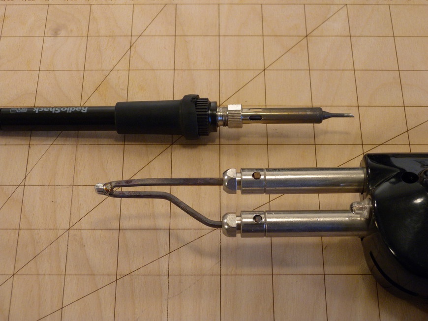 Adjustable soldering irons.