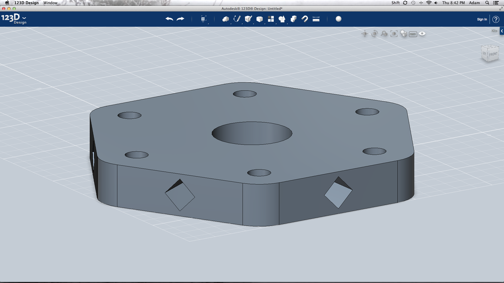 Adding a fillet to corners, edges, and junctions not only reduces material and improves appearance, it also increases joint strength.