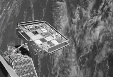 FIGURE 7.2. This experiment on the International Space Station exposed 3 million basil seeds to the cold vacuum of space for more than a year....