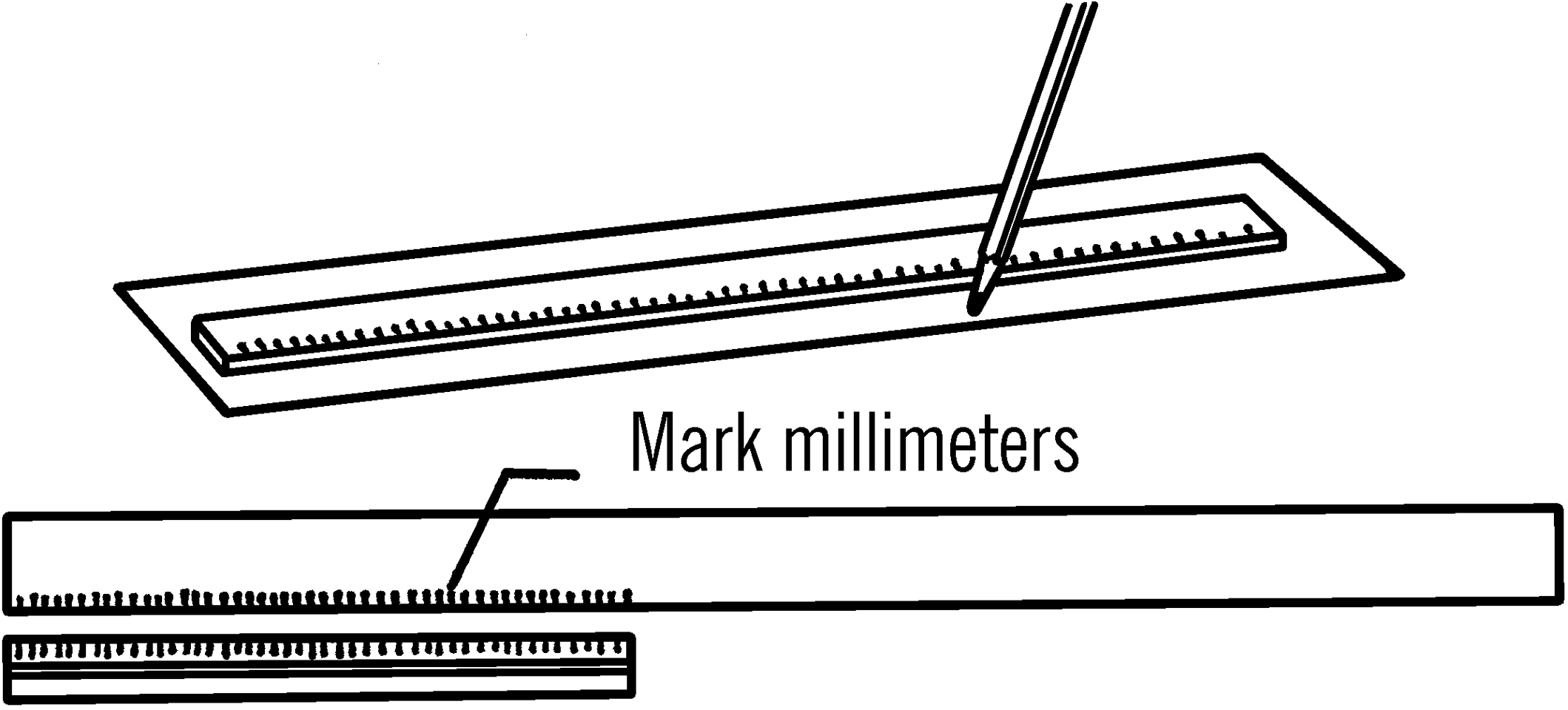 Meter stick.