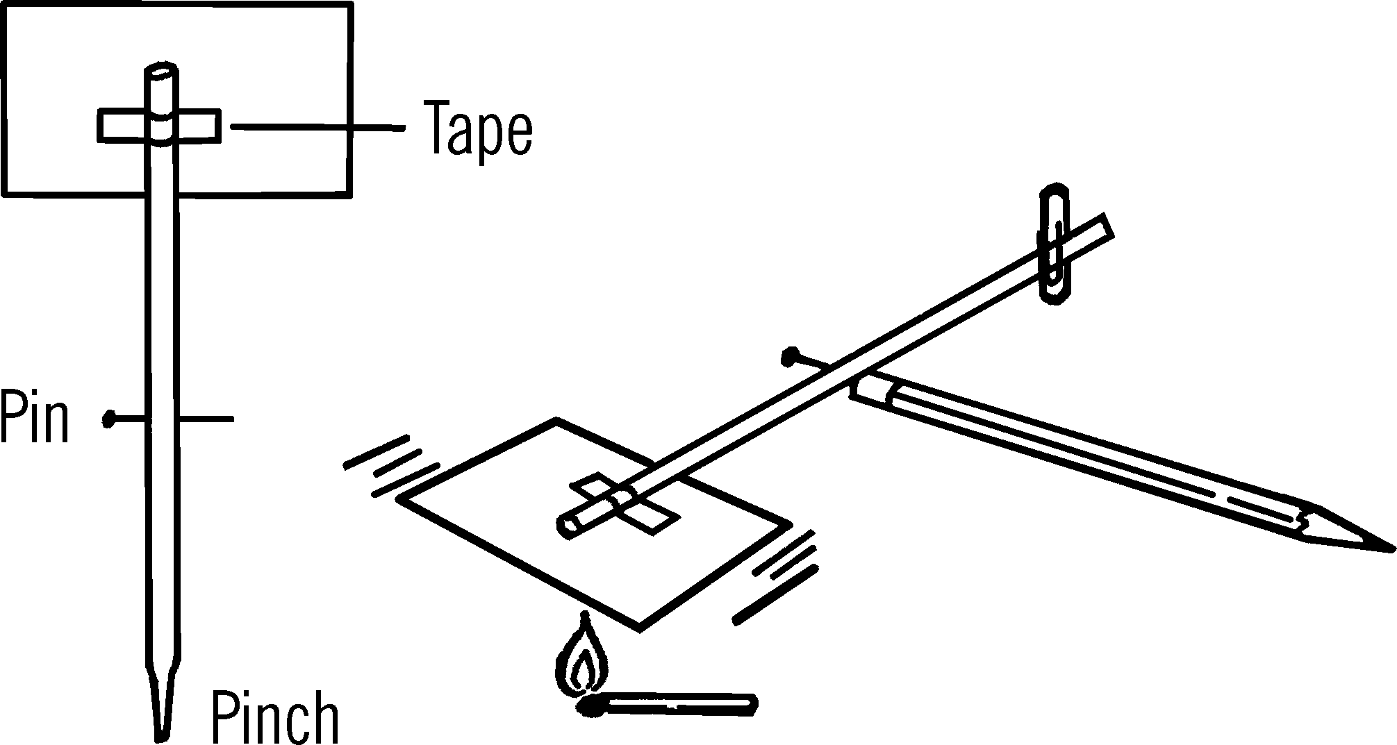 Air current detector.