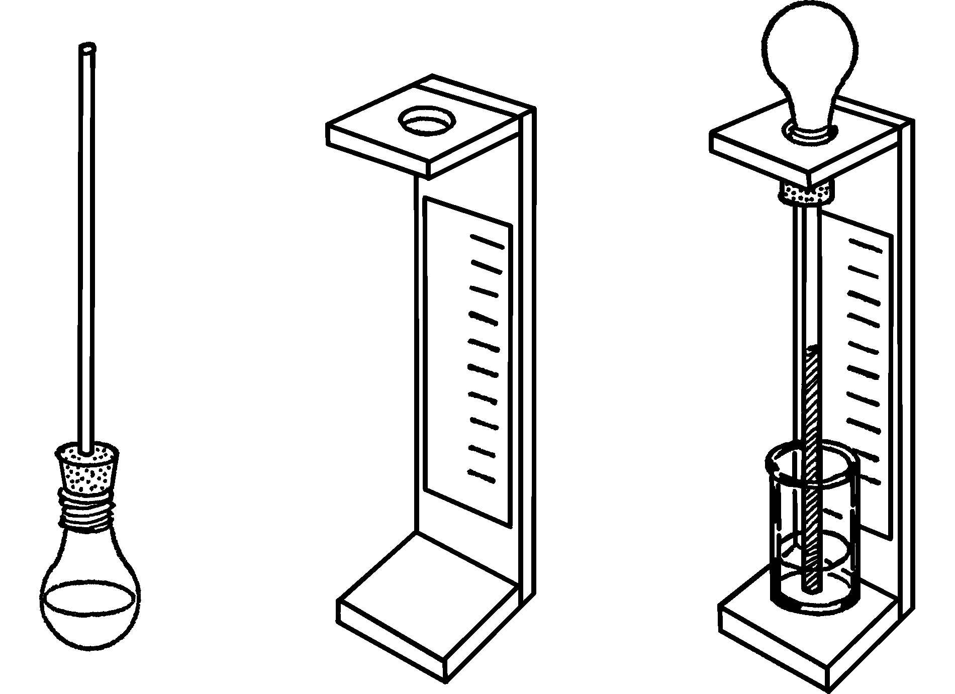 Air barometer.