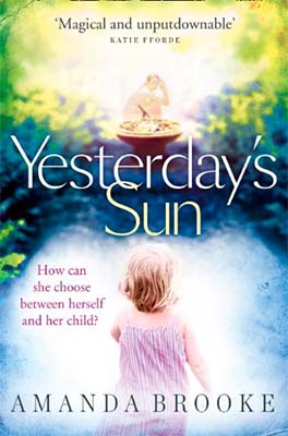 Advertisement image: Yesterday’s Sun by Amanda Brooke