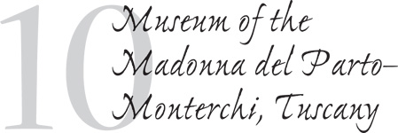 Museum of the Madonna del Parto–Monterchi, Tuscany