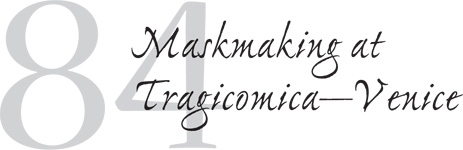 Maskmaking at Tragicomica—Venice