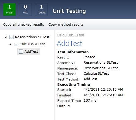 Testing synchronous client code with Silverlight Unit Testing