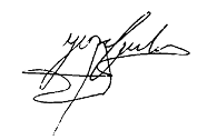 Firma de Juan Ramón Jiménez