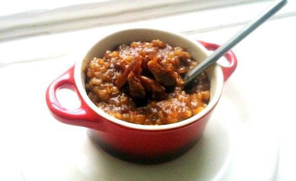 Sticky Date Rice Pudding – Hello, I'm DK – justadandak.com – creative producer and speaker coach.