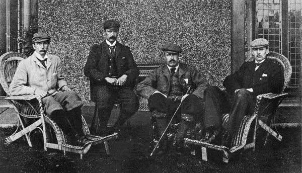 J.E. Laidlay. Horace G. Hutchinson. John Ball, junr. P.C. Anderson. 
