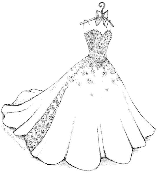 dress sketch