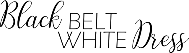 Black Belt, White Dress