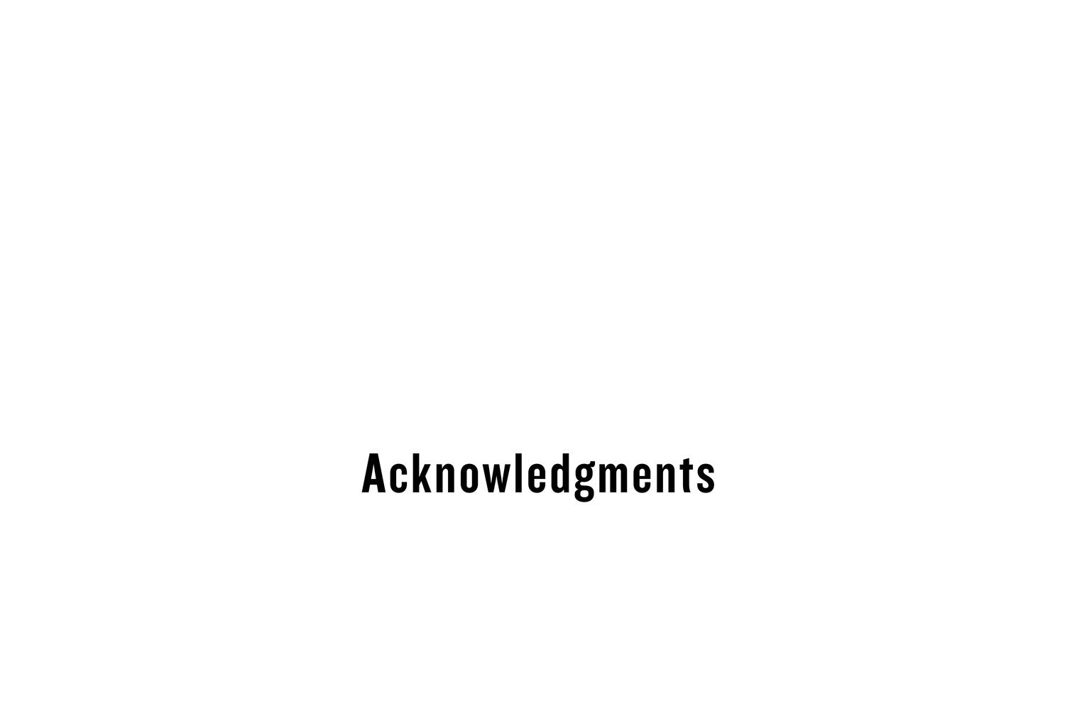 Acknowledgments