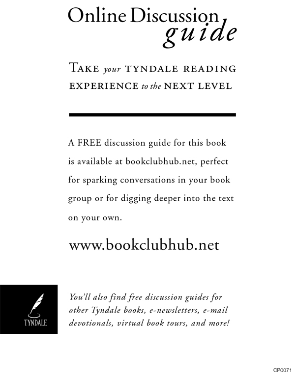 An ad for a free discussion guide for this book from bookclubhub.net.