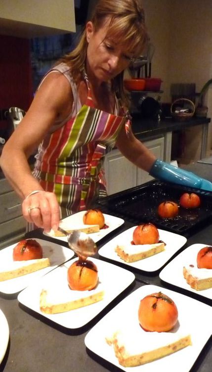 Valérie Sabatino at her cooking school, Atelier de Valérie