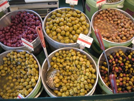 Boujamaa’s olives from the Arceaux market